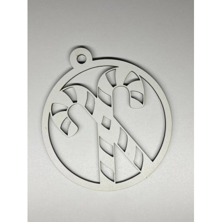 Bola de Natal - Candy Cane