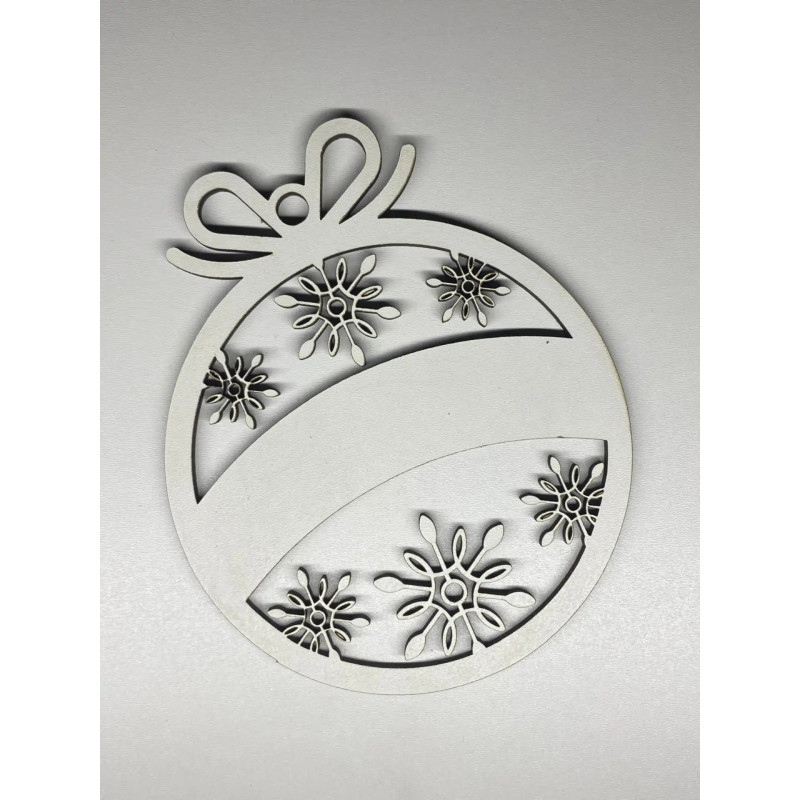 Bola de Natal - Flocos 1