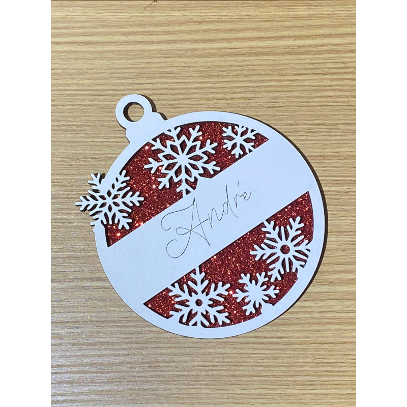 Bola de Natal - Flocos 2