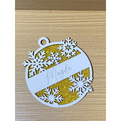 Bola de Natal - Flocos 3