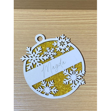 Bola de Natal - Flocos 3