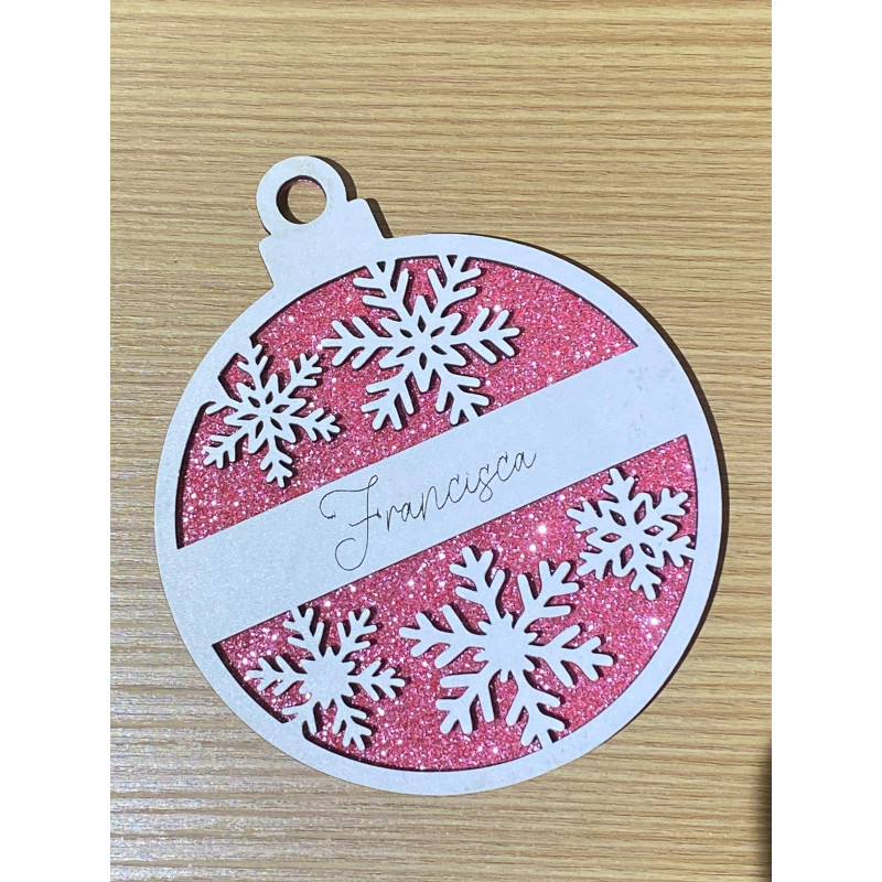 Bola de Natal - Flocos 4