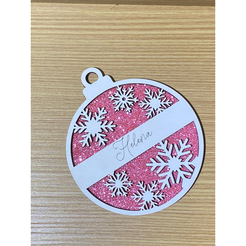 Bola de Natal - Flocos 5